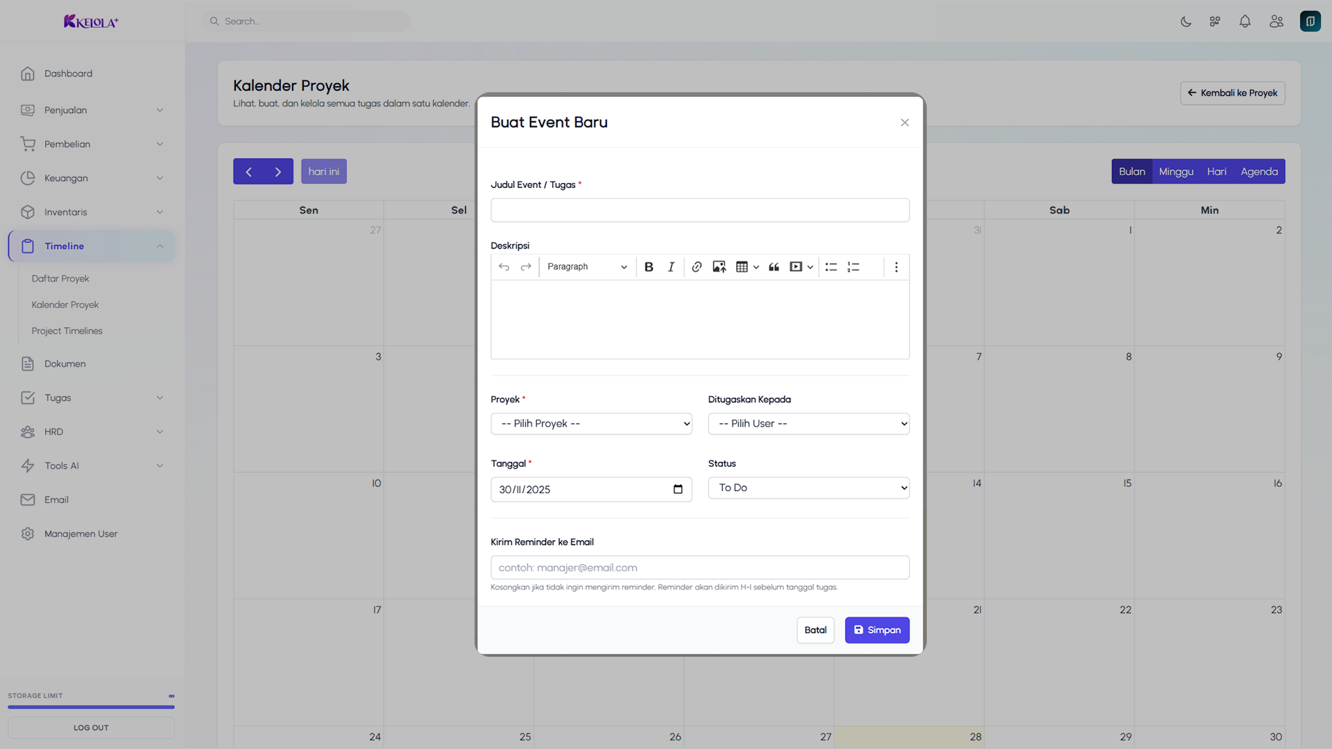 Calendar Integration